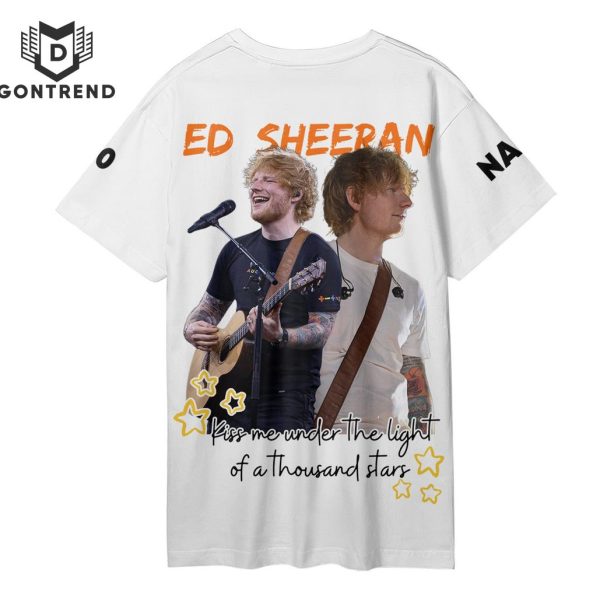 Personalized Ed Sheeran Mathematics Tour 3D T-Shirt