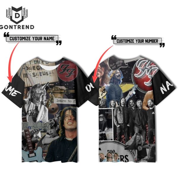 Personalized Foo Fighters Learn To Fly 3D T-Shirt