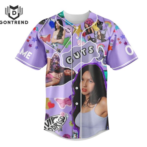 Personalized Guts – Olivia Rodrigo Baseball Jersey