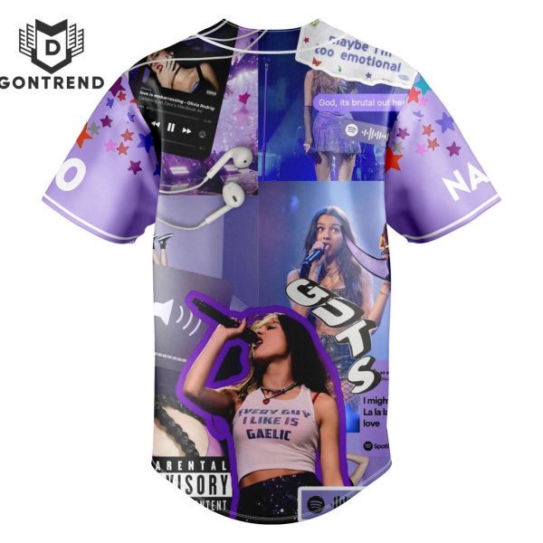 Personalized Guts – Olivia Rodrigo Baseball Jersey