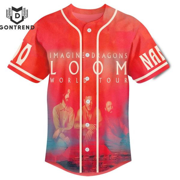 Personalized Imagine Dragons Loom World Tour Baseball Jersey