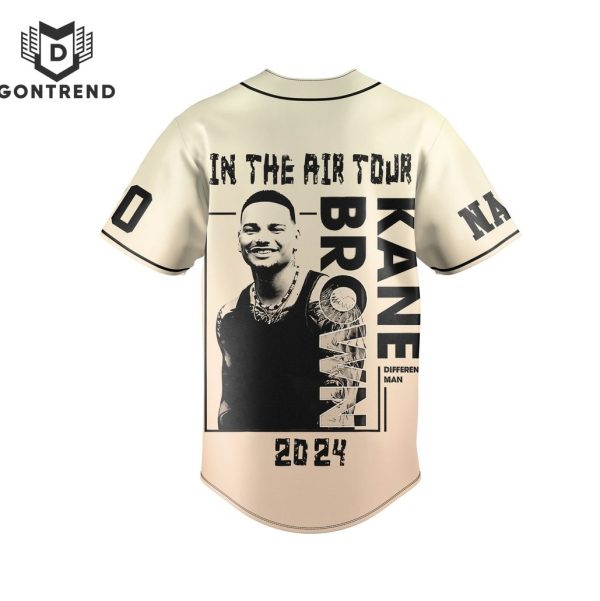 Personalized Kane Brown In The Air Tour Baseball Jersey