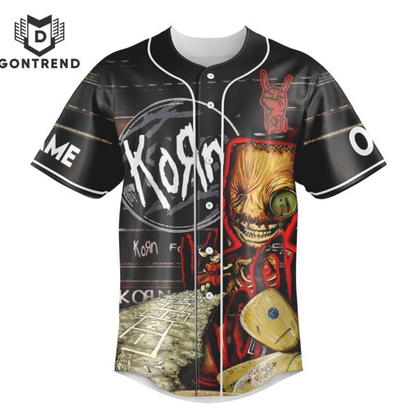 Personalized Korn Baseball Jersey