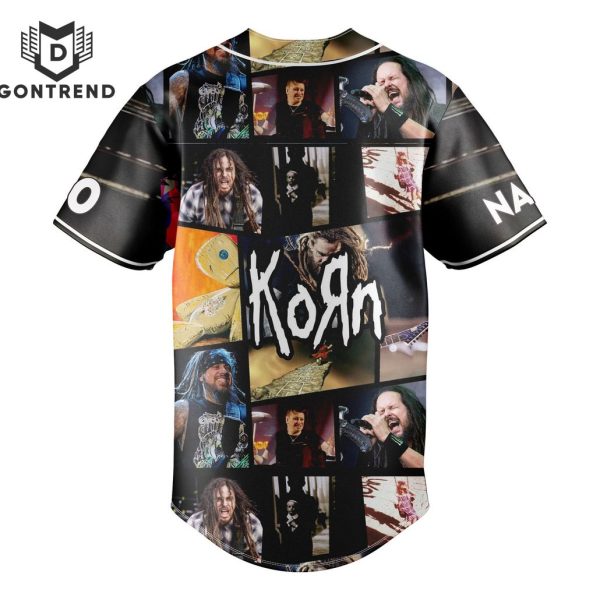 Personalized Korn Baseball Jersey