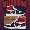 Personalized North Melbourne – AFL Air Jordan 1 High Top