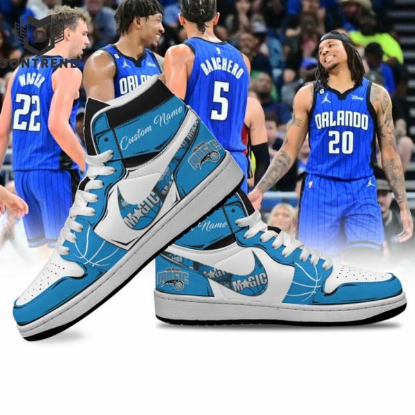 Personalized Orlando Magic NBA Air Jordan 1 High Top