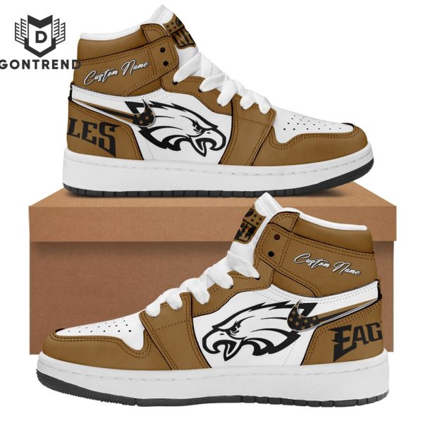 Personalized Philadelphia Eagles Air Jordan 1 High Top