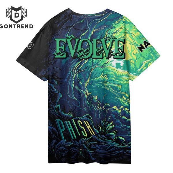 Personalized Phish Evolve Design 3D T-Shirt