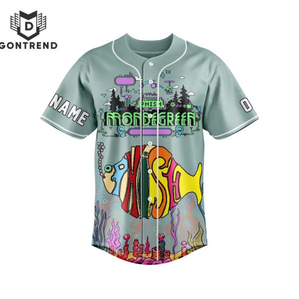 Personalized Phish Mondegreen Baseball Jersey