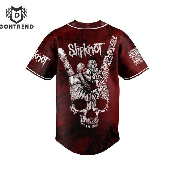 Personalized Slipknot Iowa Baseball Jersey