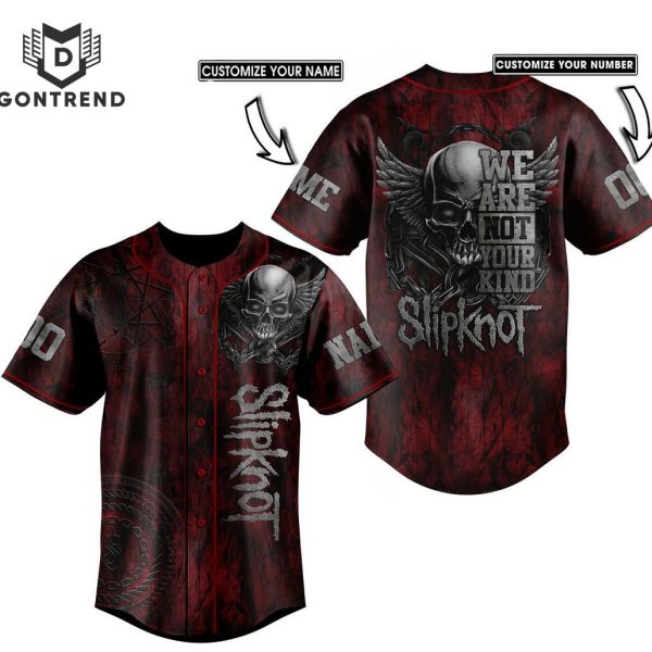 Personalized Slipknot – We Are Not Your Kind Baseball Jersey