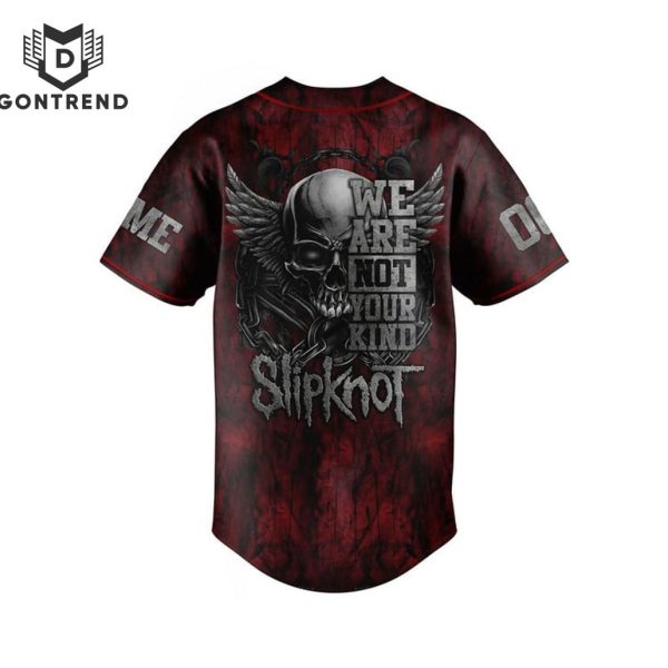 Personalized Slipknot – We Are Not Your Kind Baseball Jersey