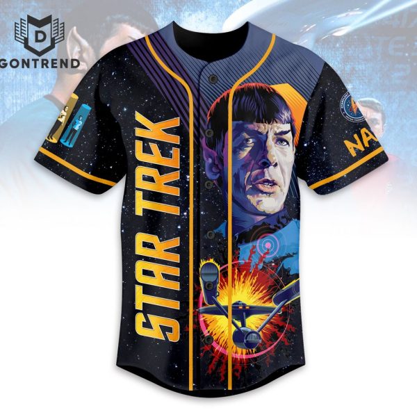 Personalized Star Trek Baseball Jersey