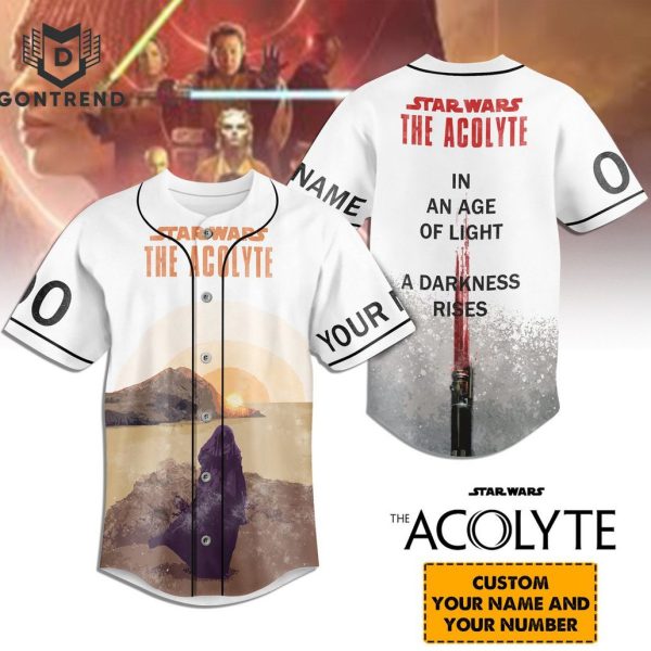 Personalized Star Wars The Acolyte Baseball Jersey