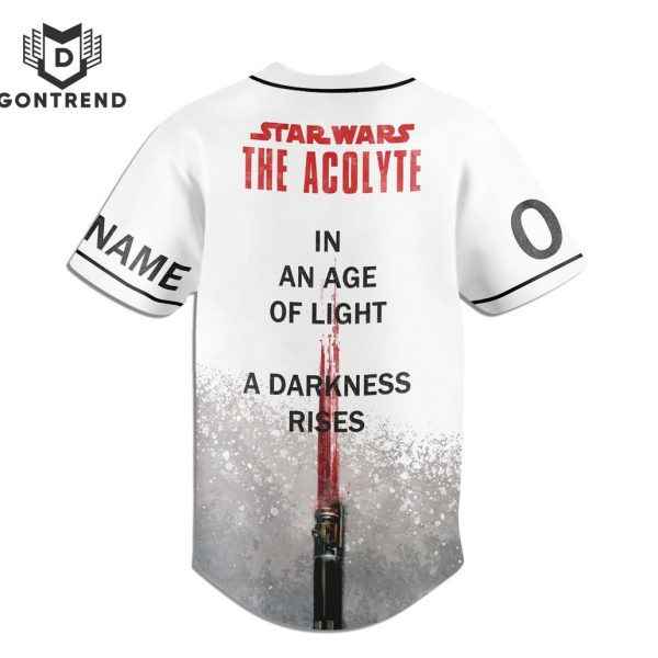 Personalized Star Wars The Acolyte Baseball Jersey