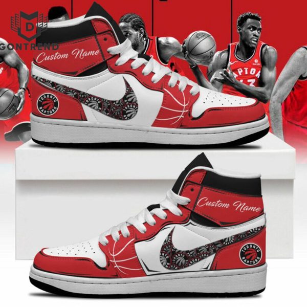 Personalized Toronto Raptors NBA Air Jordan 1 High Top