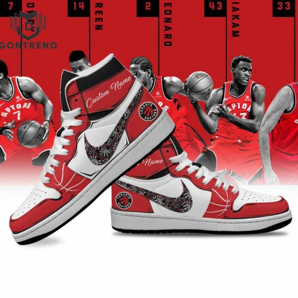 Personalized Toronto Raptors NBA Air Jordan 1 High Top