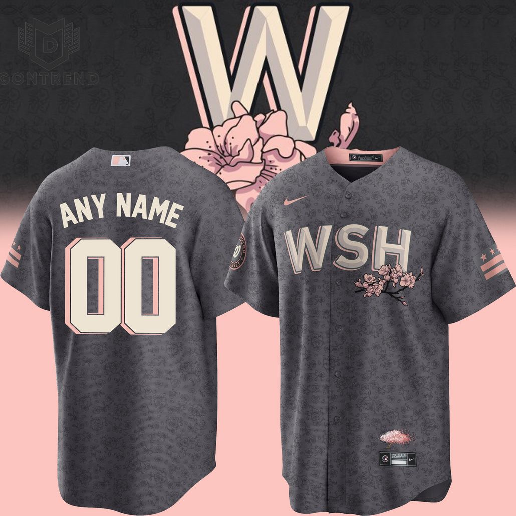 Personalized Washington Nationals 2024 Baseball Jersey