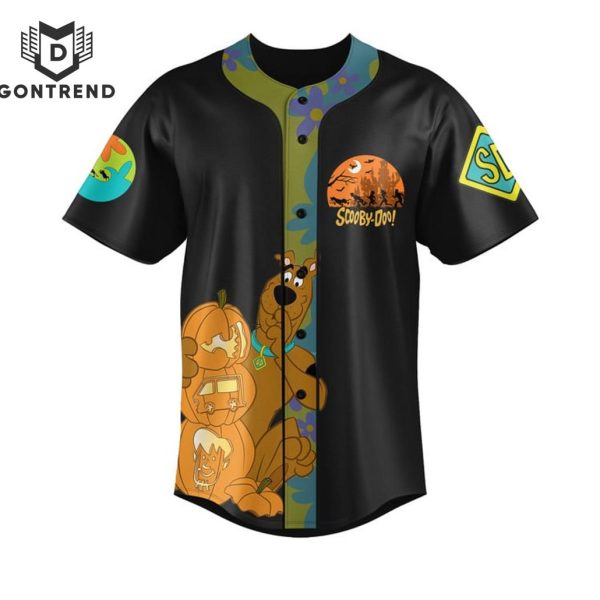 Pizza Ghost Scooby-Doo Run Baseball Jersey