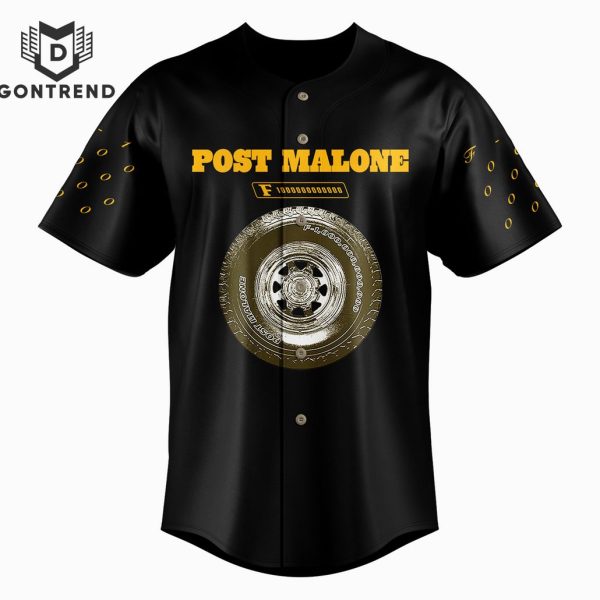 Post Malone 2024 The F-1 Trillion Tour Baseball Jersey