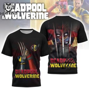 2024 Deadpool And Wolverine Design 3D T-Shirt