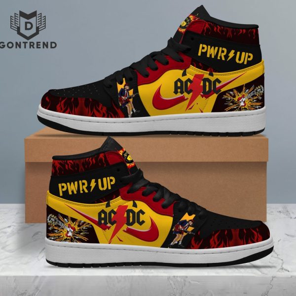 PWR UP AC DC Design Air Jordan 1 High Top