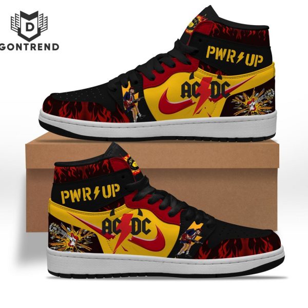 PWR UP AC DC Design Air Jordan 1 High Top