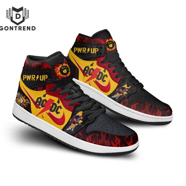 PWR UP AC DC Design Air Jordan 1 High Top