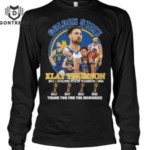 Golden State Warriors – Klay Thompson 2011-2024 Thank You For The Memories Unisex T-Shirt