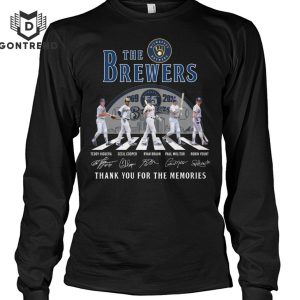 The Milwaukee Brewers 1969-2024 Signature Thank You For The Memories Unisex T-Shirt