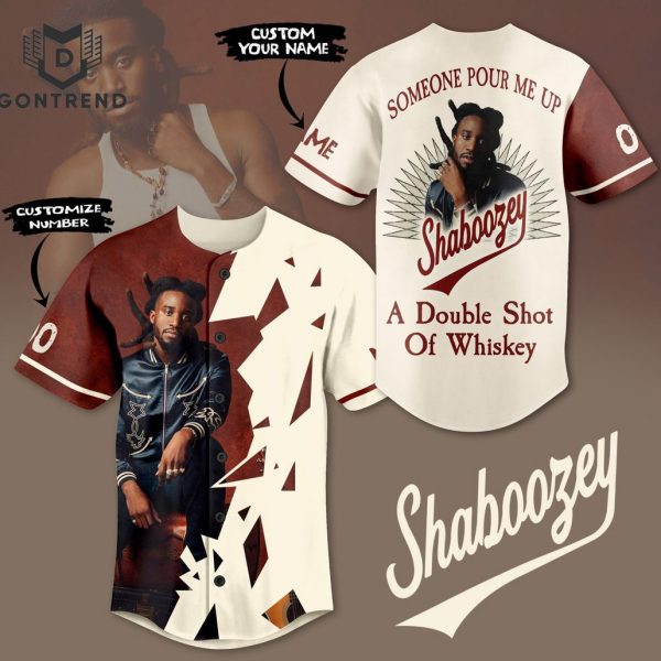 Shaboozey – Someone Pour Me A Double Shot Of Whiskey Baseball Jersey