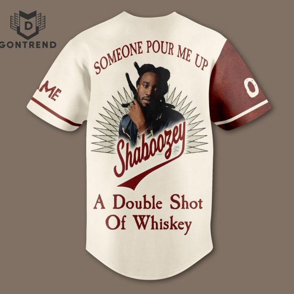 Shaboozey – Someone Pour Me A Double Shot Of Whiskey Baseball Jersey