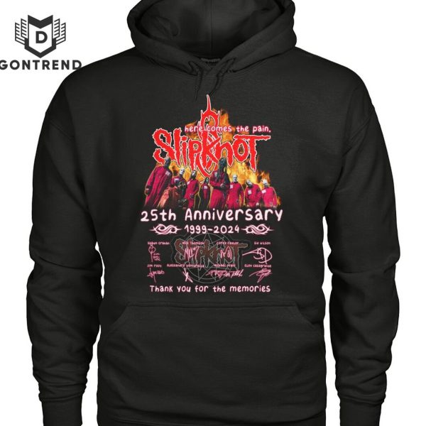 Slipknot 25th Anniversary 1999-2024 Signature Thank You For The Memories Unisex T-Shirt