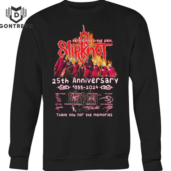 Slipknot 25th Anniversary 1999-2024 Signature Thank You For The Memories Unisex T-Shirt