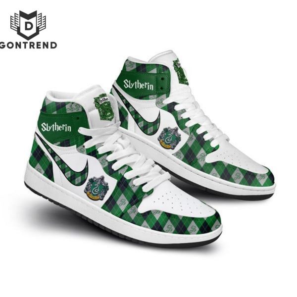 Slytherin House Design AirJordan 1 High Top