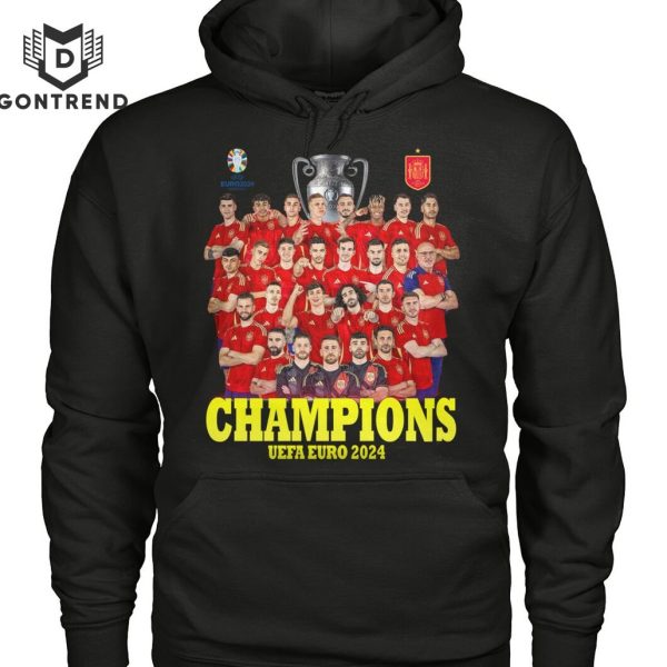 Spain UEFA Euro 2024 Champions Unisex T-Shirt