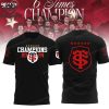 Stade Toulousain Champions Double 2024 3D T-Shirt