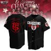 Stade Toulousain Champions Ccup 2024 Baseball Jersey