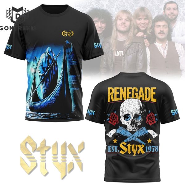 STYX – Renegade Est 1978 3D T-Shirt