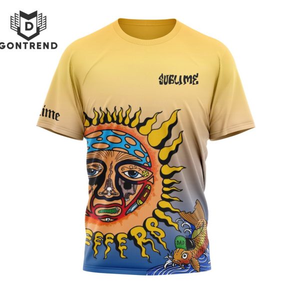 Sublime – Load Up The Bong Crank Up The Song 3D T-Shirt