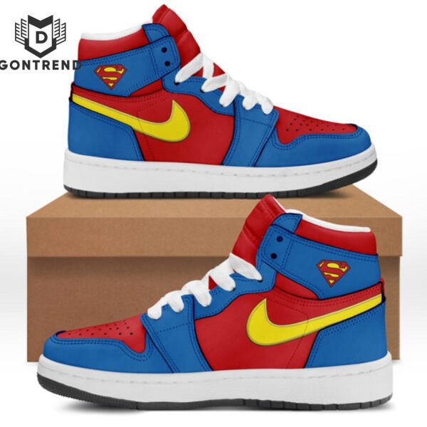 Superman Design Air Jordan 1 High Top