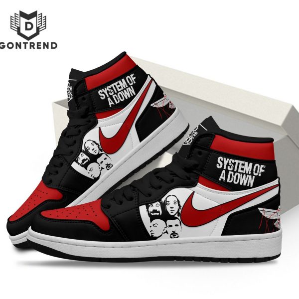 System Of A Down Band Air Jordan 1 High Top