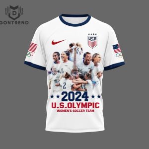 2024 USA Olympic Women Soccer Team 3D T-Shirt