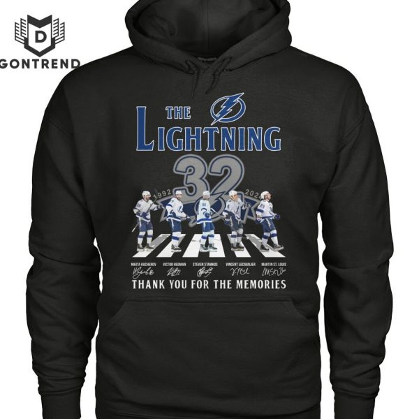 Tampa Bay Lightning 32 Years Signature Thank You For The Memories Unisex T-Shirt