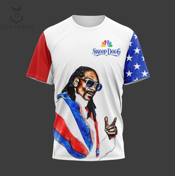 Team USA Olympic 2024 Snoop Dogg 3D T-Shirt