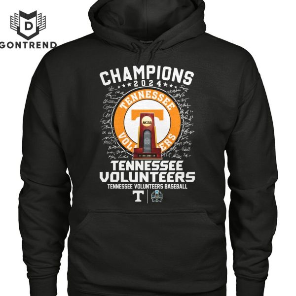 Tennessee Volunteers Champions 2024 Signature Unisex T-Shirt