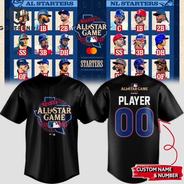 Texas National League MLB All-Star 2024 Baseball Jersey