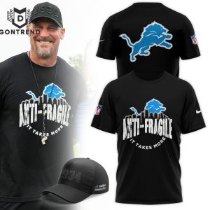 Detroit Lions 2024 It Takes More Design 3D T-Shirt