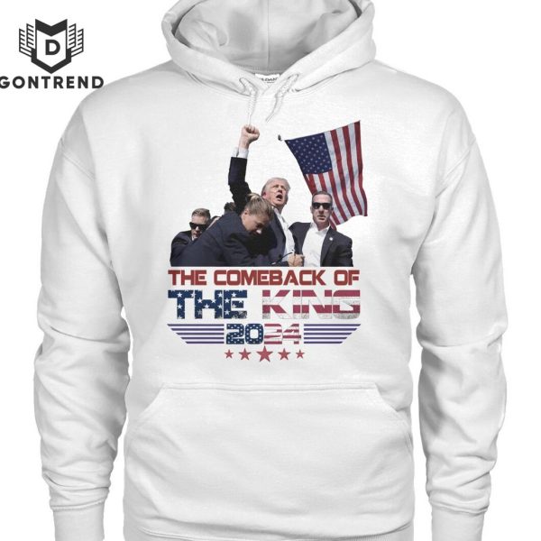 The Comeback Of The King 2024 Donald Trump Unisex T-Shirt