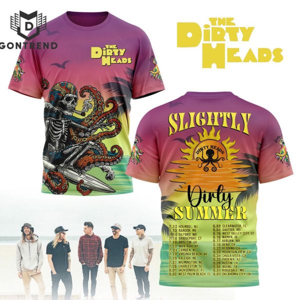 The Dirty heads Slightly Dirty Summer 3D T-Shirt